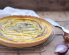 Tarte légère aux courgettes et fromage blanc