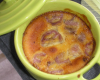 Clafoutis banane, pralinoise