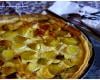 Quiche poireaux lardons maison