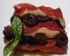 Terrine de tomate mozzarella et olives noires