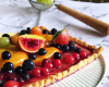 Tarte aux fruits en folie