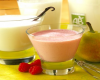 Le milk-shake aux poires ou fruits rouges