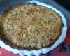 Tarte crumble chocolat poire