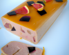 Foie gras de canard en terrine aux pêches