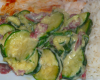 Courgettes à la cancoillote