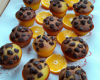 Mini-muffins chocolat-orange