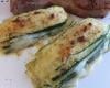 Mille feuilles de courgettes aux 2 fromages