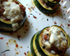 Courgettes rondes au chèvre