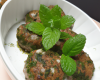 Boulette de viande à la menthe