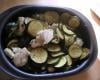 Poulet et courgettes au citron