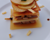 Mille-feuille de pommes de terre au foie gras