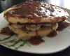 Pancake banane/chocolat