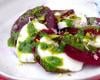 Betterave - Mozzarella, pesto de pistaches