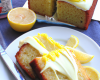 Cake au citron avec beurre et crème