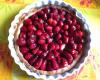 Tarte aux fraises et à la confiture de groseille