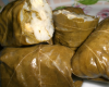 Dolmas ou feuilles de vigne farçies au riz