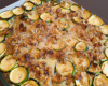 Gratin de courgettes aux noisettes