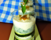 Verrine de courgette au Gorgonzola