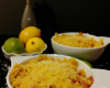 Crumble de mangue au citron vert maison