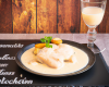 Poulet à la crème et au champagne