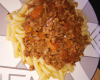 Pâtes à la bolognaise de maman