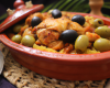 Tajine de poulet aux olives rapide