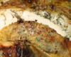 Poulet fermier des Landes farci sous la peau au persil plat, cèpes, échalote & piment d"Espelette