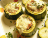 Courgettes farcies au reblochon