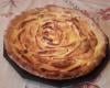 Tarte aux pommes-banane parfumée à la cannelle et au rhum