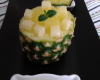 Tartare d'ananas au citron vert