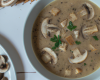 Soupe champignons moutardée