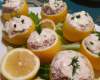 Citrons farcis au thon et à la mayonnaise