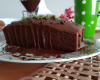 Gâteau au chocolat et pointe de café