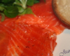 Gravlax de saumon