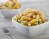 Crumble parmesan de Petits Pois carottes au curry