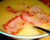 Soupe pommes de terre, bacon