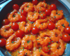 Tomates aux crevettes