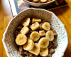 Crumble de boudin et banane aux spéculos