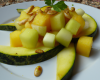 Salade melon courgette