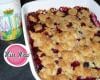 Crumble aux cerises économique