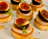 Bouchées de foie gras aux figues