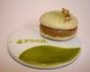 Macaron Green Zen : Thé vert Matcha, marron et orange