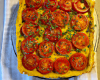 Tarte provençale rapide tomate-moutarde