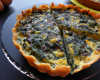 Quiche aux épinards et au Bleu d'Auvergne