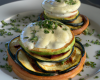 Tatin de courgettes au camembert