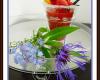 Smoothie fraises, orange, menthe et gingembre