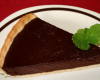 Grande tarte au chocolat