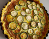 Tarte chevrottine à la courgette