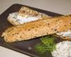 Toasts au poisson et tzatziki de fenouil