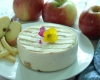 Mousse de Brie de Melun aux pommes